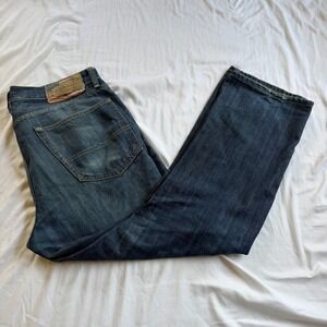 Ralph Lauren Blue Denim & Supply Vintage Slouch Jeans Button Mens size 36x30